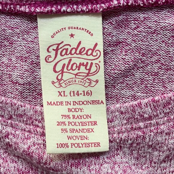 14/16 Faded Glory 2-Pack Shirts - Picture 6 of 6